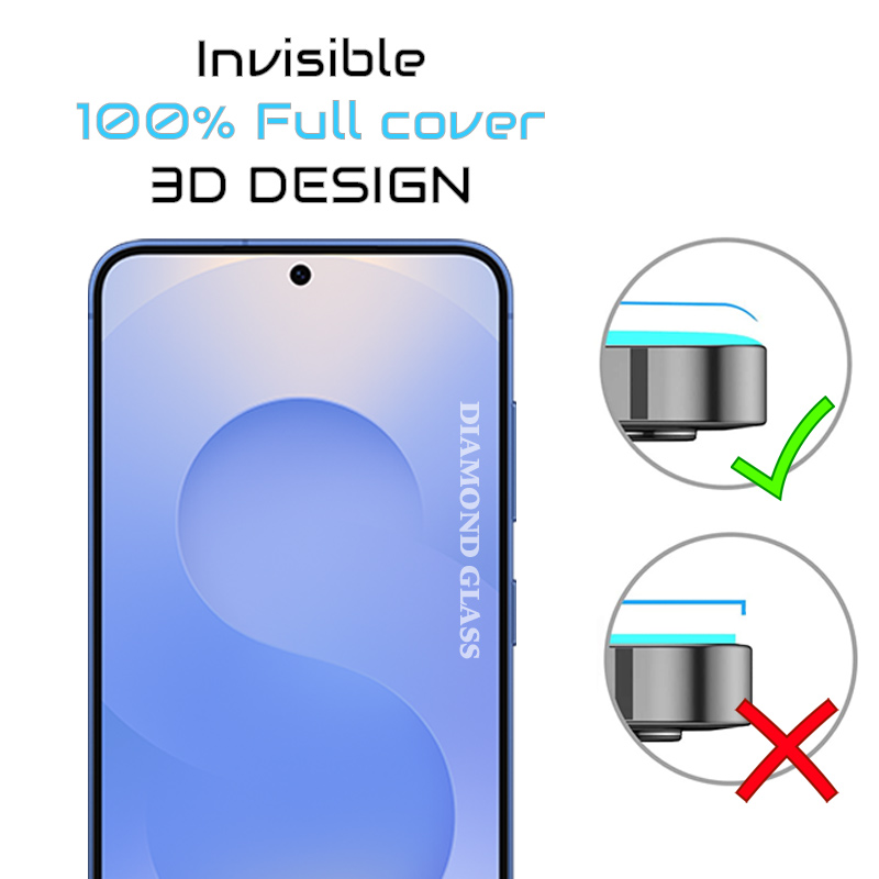 Protection écran Samsung Galaxy bord a bord  intégrale - Diamond Glass